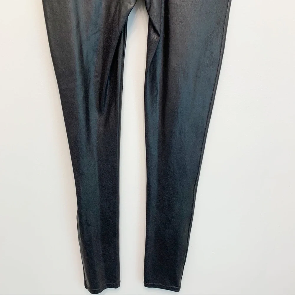 Spanx Faux Leather Legging Medium Black